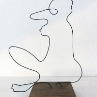 esquisse-5-sculpture-fil-de-fer-laure-simoneau-atelier-lor-wire-paris-artiste-art-fildeferiste-sculpteur