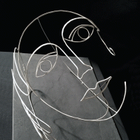 Le-bruite-de-la-mer-2-laure-simoneau-les-halles-paris-ecoute-sculpture-fil-de-fer-LoR-art-3D