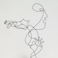 L-alliance-serie-guernica-picasso-laure-simoneau-lor-sculpture-fil-de-fer-wire-art-sculpture-artiste-espagne-guerre-paix