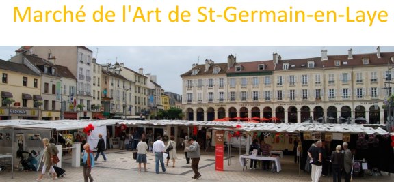 Marché des arts saint Germain en Laye