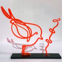 2-plexi-orange-noir-colombe-plexiglass-lor-laure-simoneau-oiseau-sculpture-design-serie-decoration